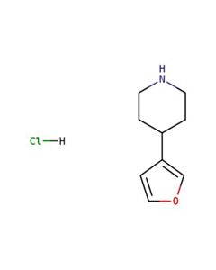 Astatech 4-(FURAN-3-YL)PIPERIDINE HYDROCHLORIDE; 1G; Purity 98%; MDL-MFCD02178917